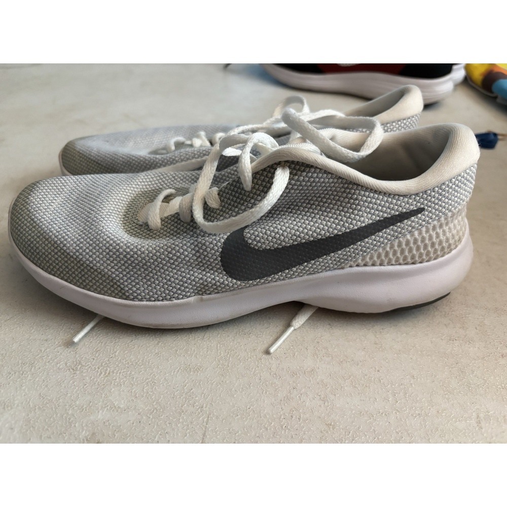 Nike Flex Experience RN 7 Running Shoes Women's Sz 7 White Grey